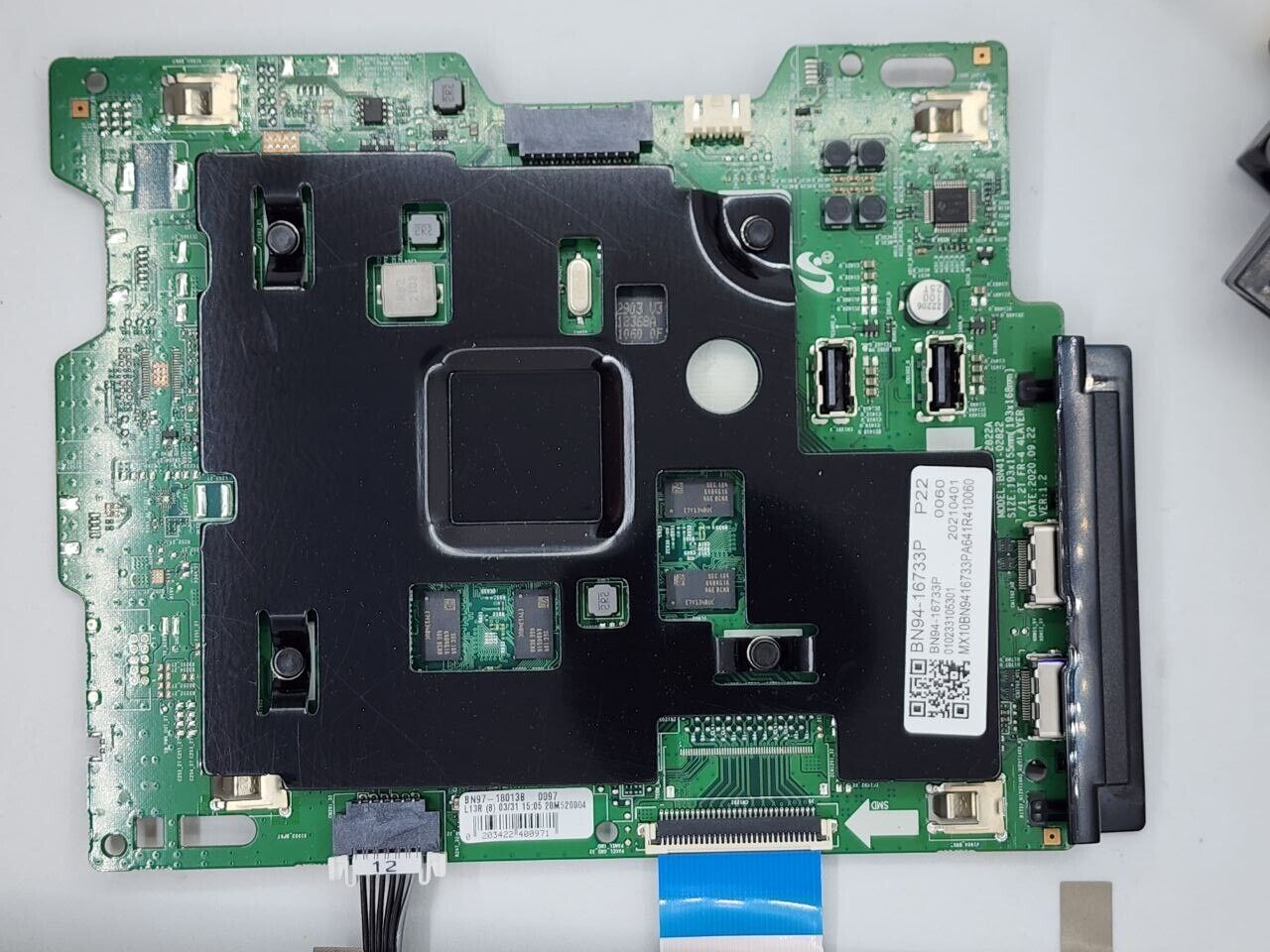 Genuine Samsung S32AM500NN Monitor OEM Main Board + Speakers