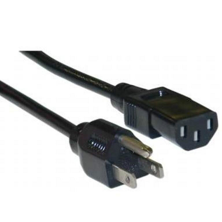 NEW  3Prong Power Cord Cable FOR Sony PlayStation 3 PS3