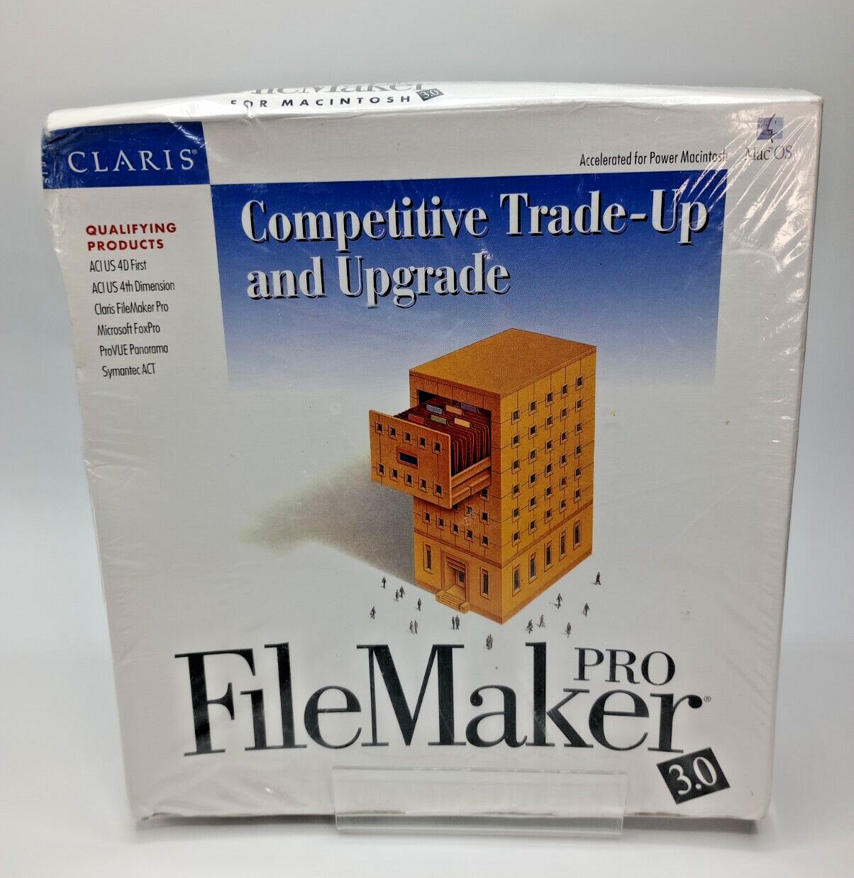 Vintage Claris FileMaker Pro 3.0 for Macintosh Computer- NEW, SEALED