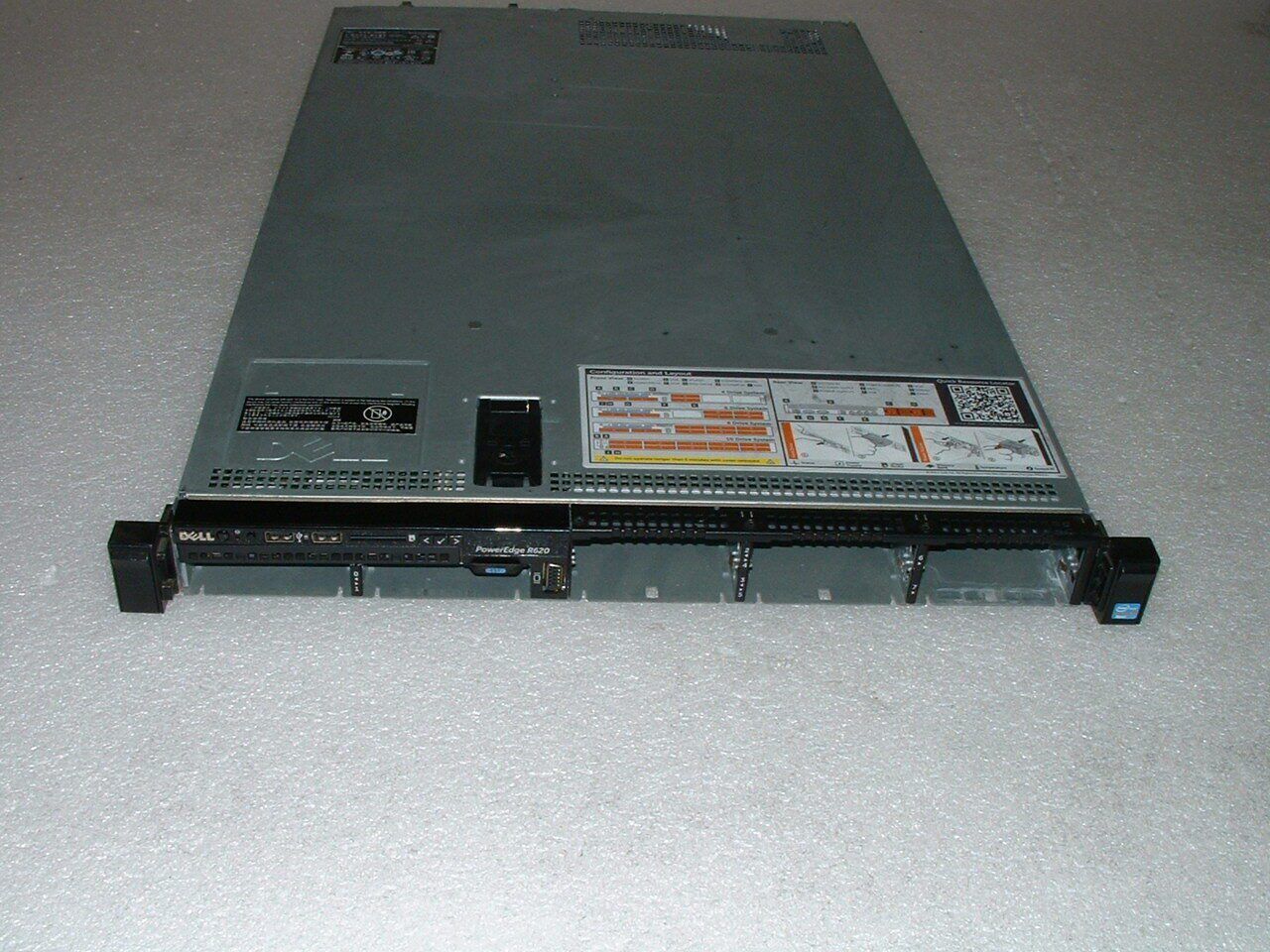 Dell Poweredge R620 8-Bay 2x E5-2680 2.7ghz 16-Cores / 128gb /  H710 / 2x 750w