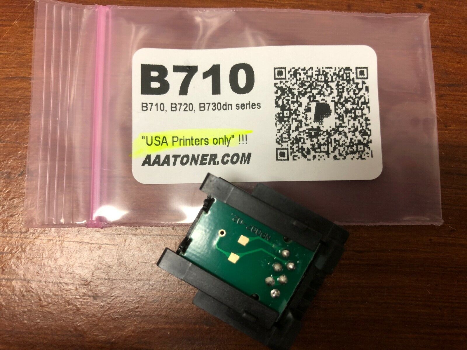 1 x Toner Chip for OKI B710, B720, B730dn Printer Refill (52123601, 01279001)