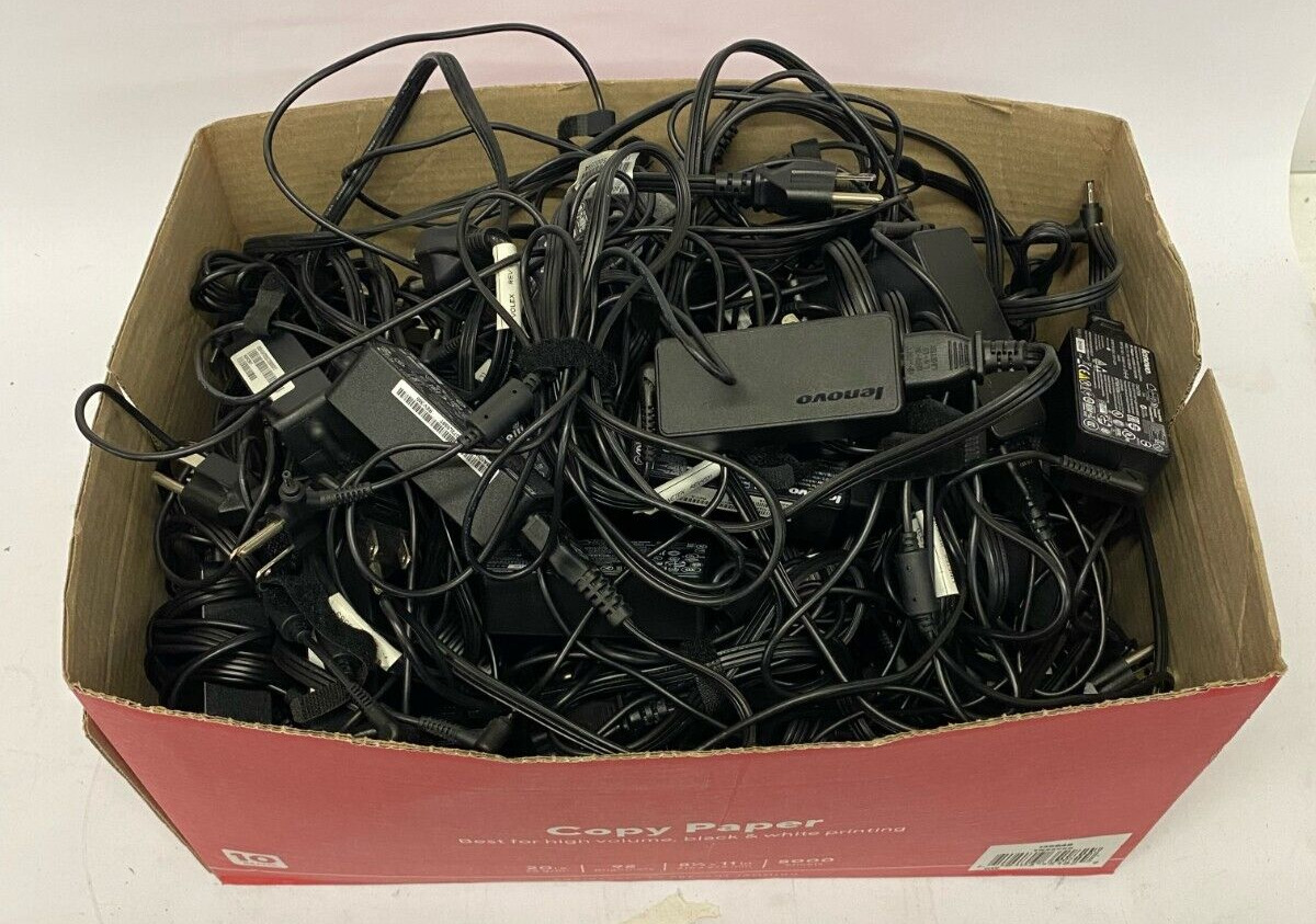 Used Lot of 38 Lenovo ADLX45NCC3A 45W 20v 2.25a AC Power Adapters