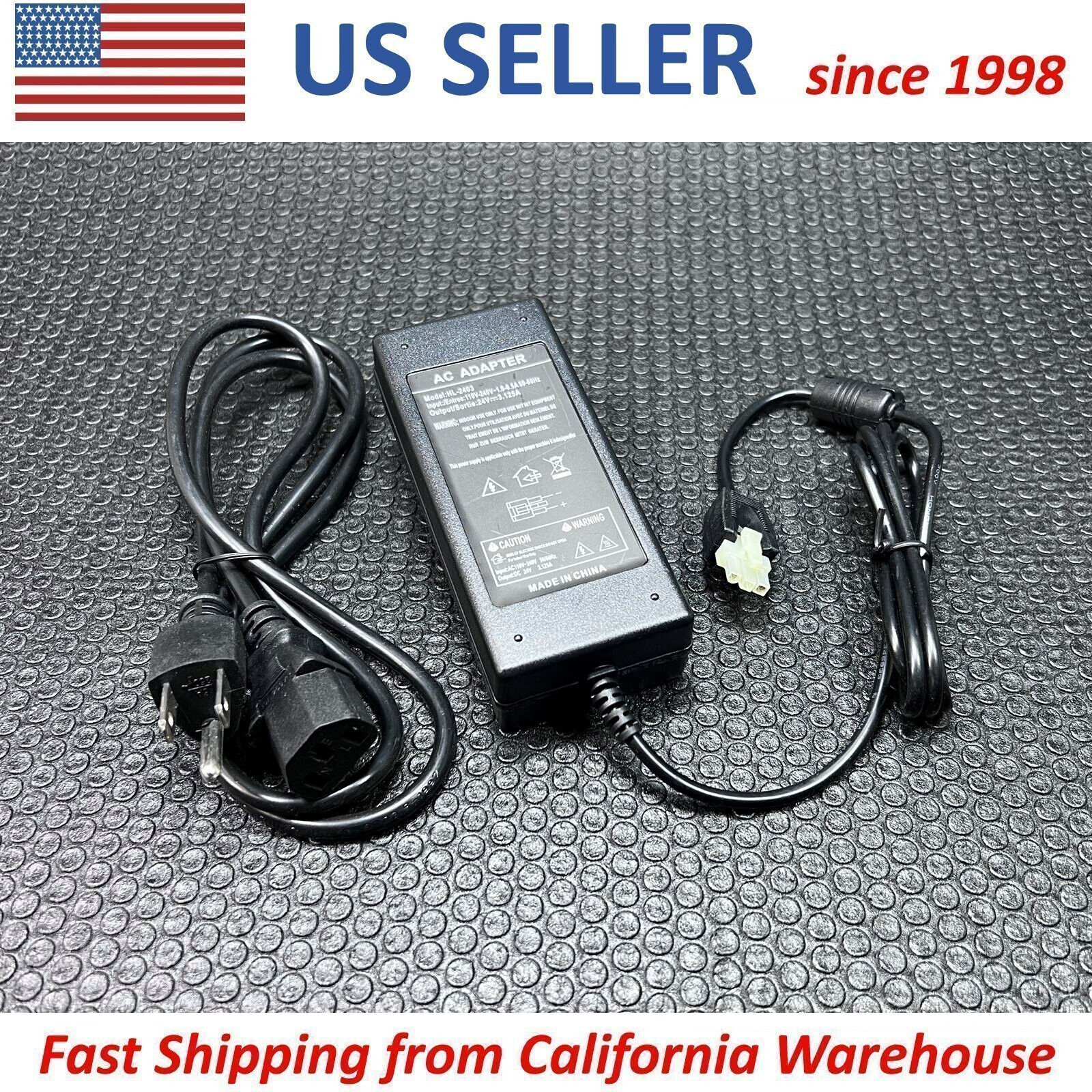 NEW 24V AC Power Supply Adapter for IBM 4610-2CR Replace TG-7601 40N5050 40N5051