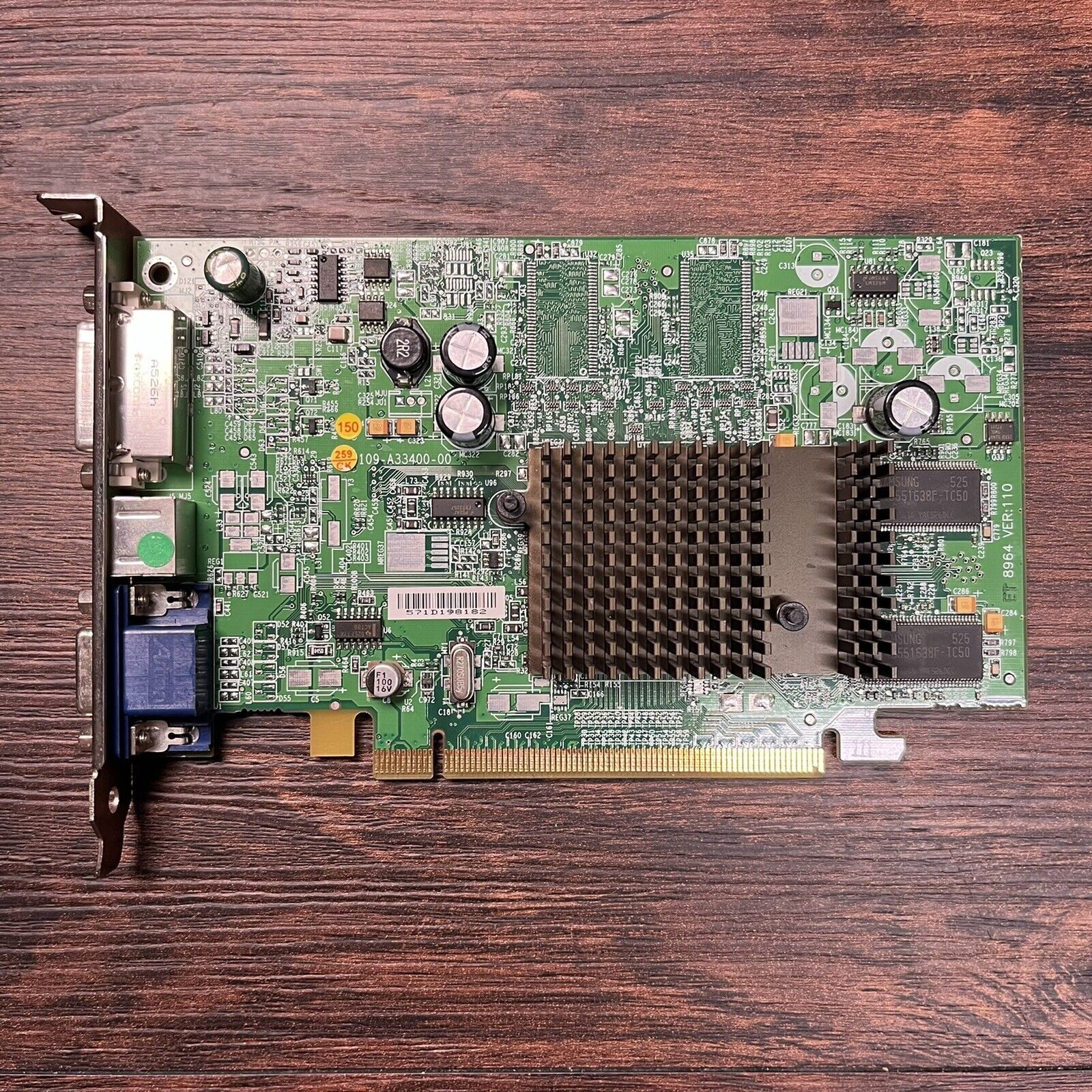 ATI RADEON Graphics X300 128MB PCI-E VIDEO CARD