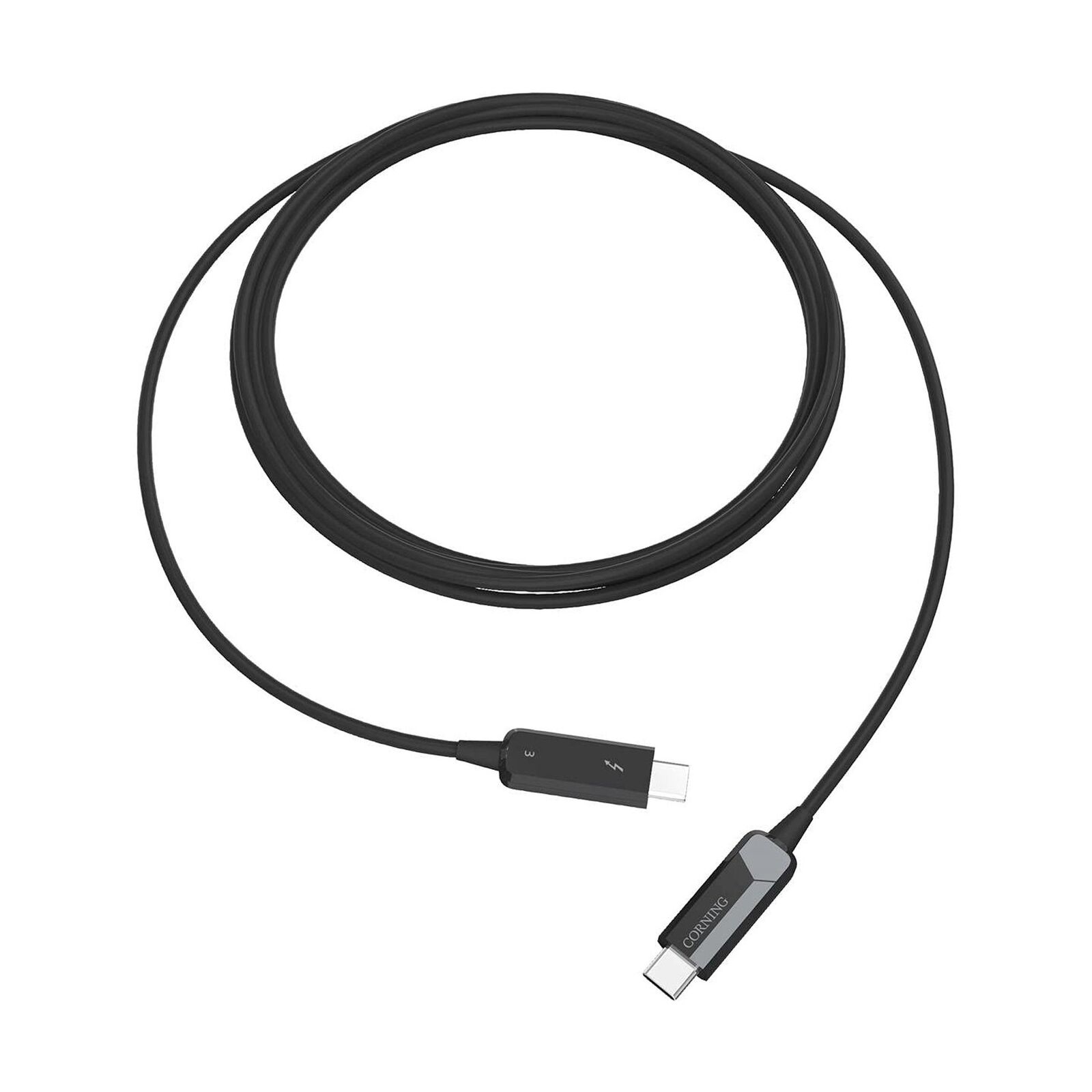 Optical Cables by Corning Thunderbolt 3 USB Type-C Male Optical Cable, 50m