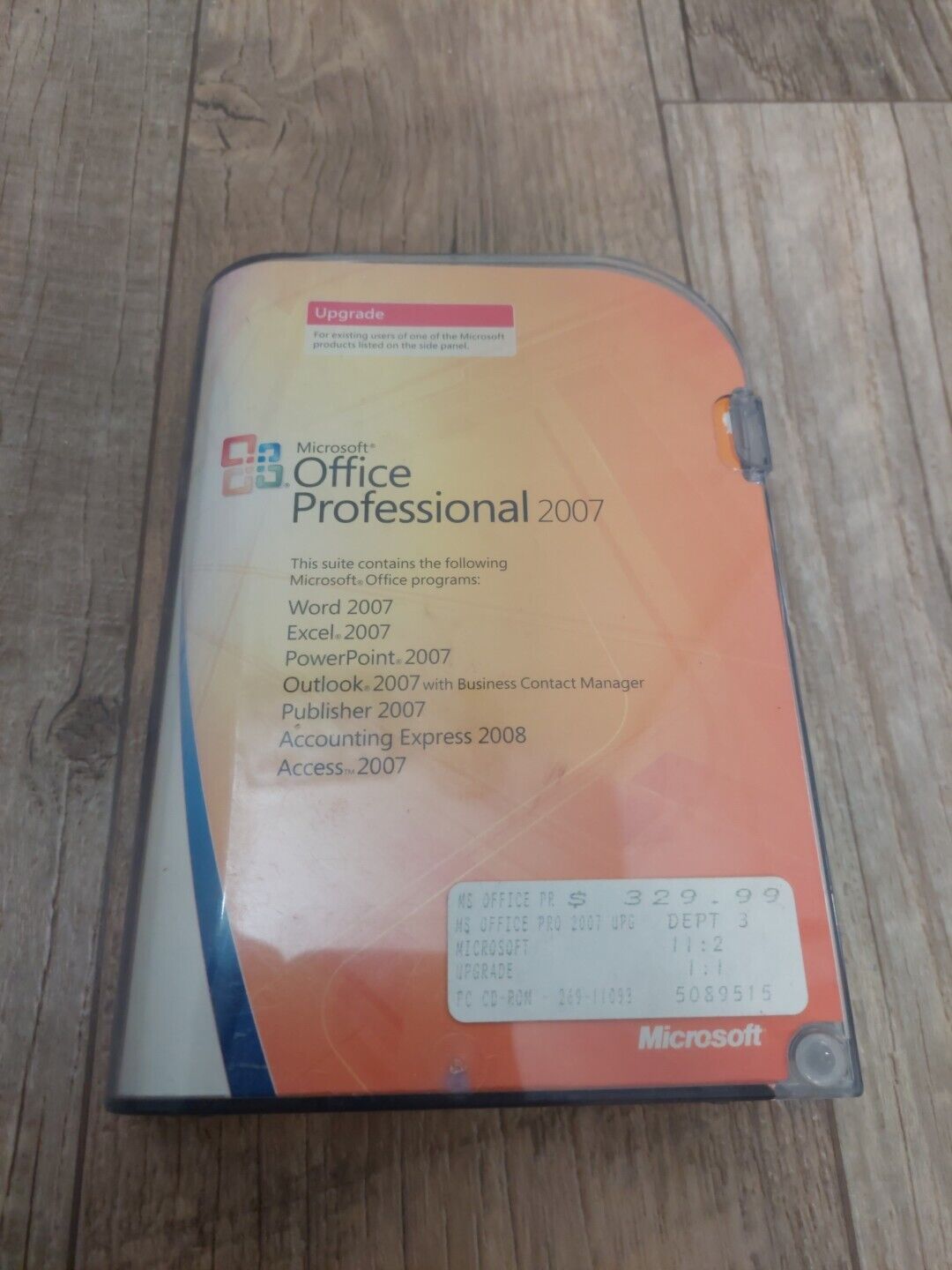 Microsoft Office Professional 2007 - Upgrade C8