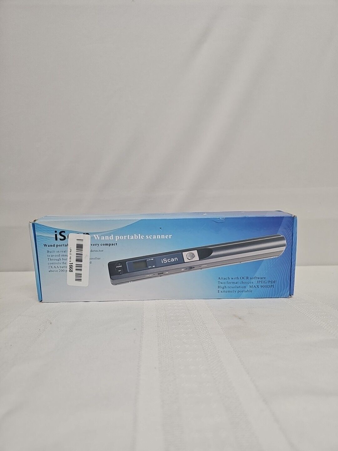 iScan Wand Portable Scanner Compact Wand Scanner JPEG/PDF