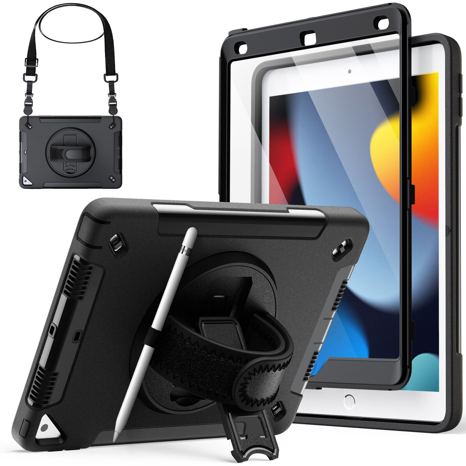 JETech Shock-proof Case for iPad 10.2 in (9th/8th/7th Gen, 2021/2020/2019)