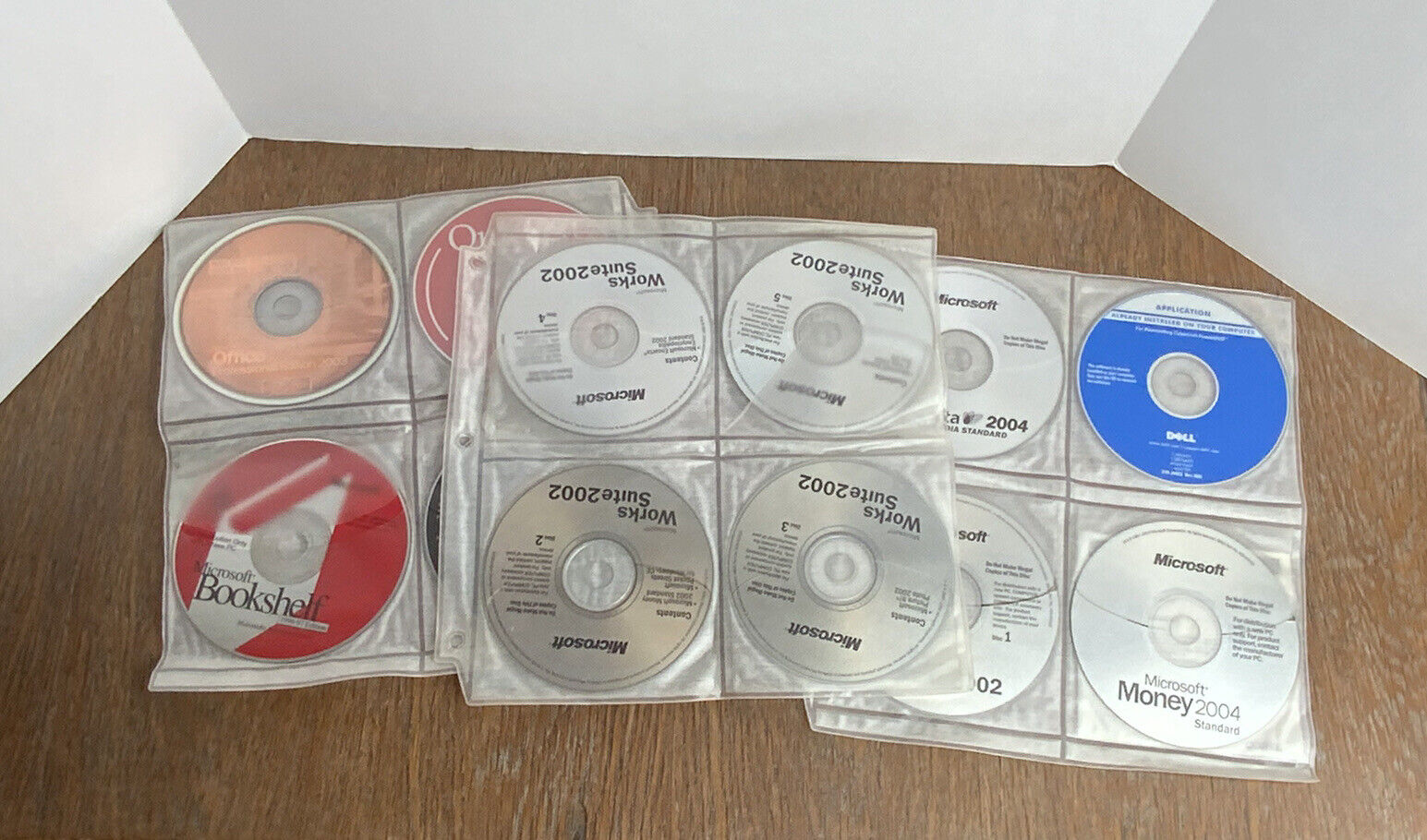 Software Discs Microsoft Office Money Dell Operating Applications Vintage Lot 20