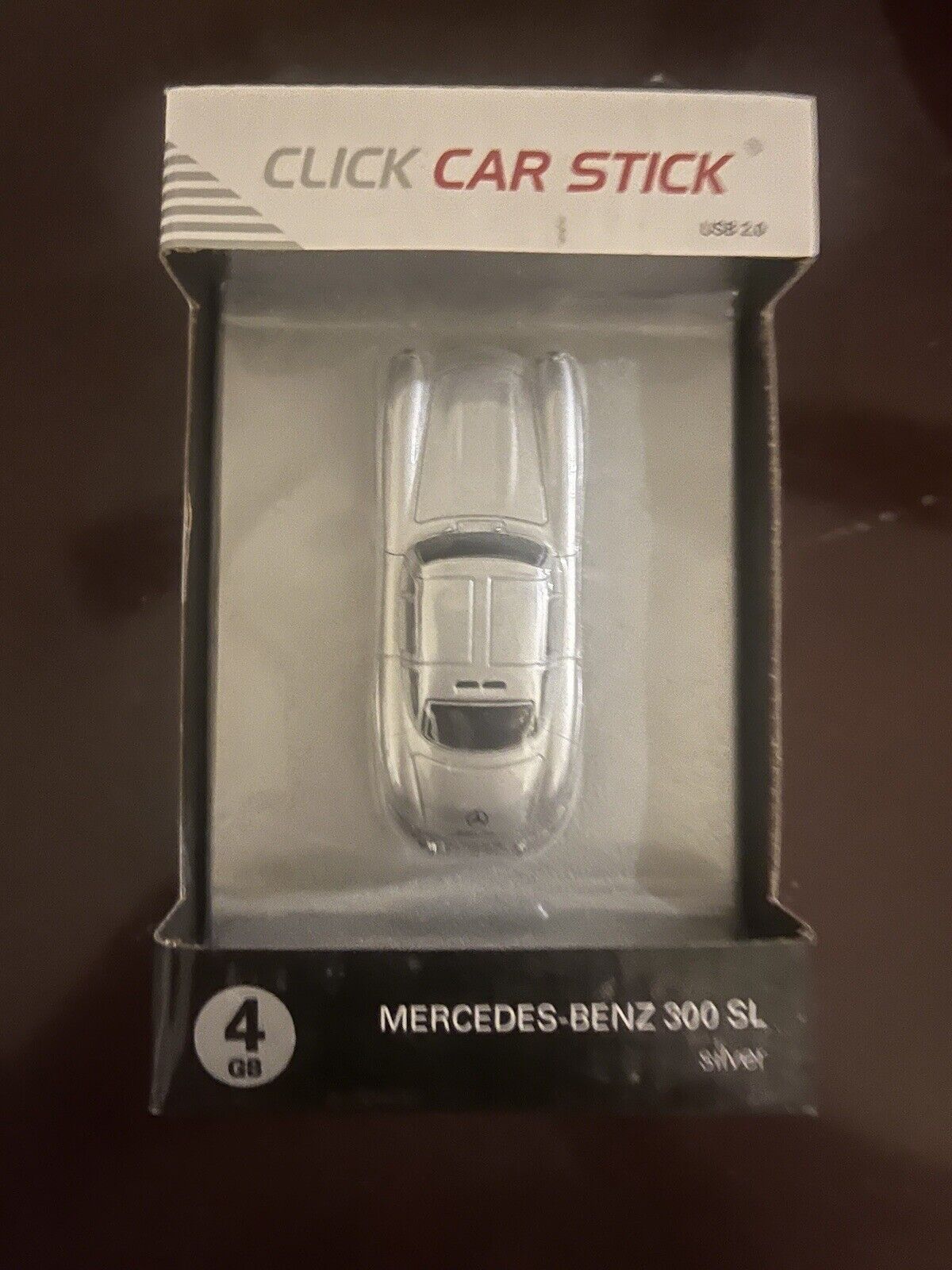 Mercedes-Benz 300 SL USB 2.0 Car Click Stick 4 GB - RARE New In Box. Very Cool