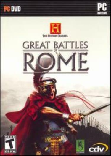 The Great Battles Of Rome PC CD history fantasy battle campaigns strategy game