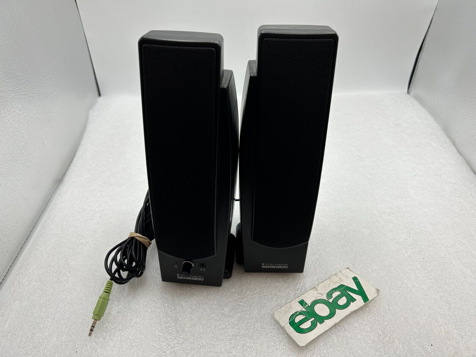 Altec Lansing Series 100 Powered Audio Speakers No Power Cord - 