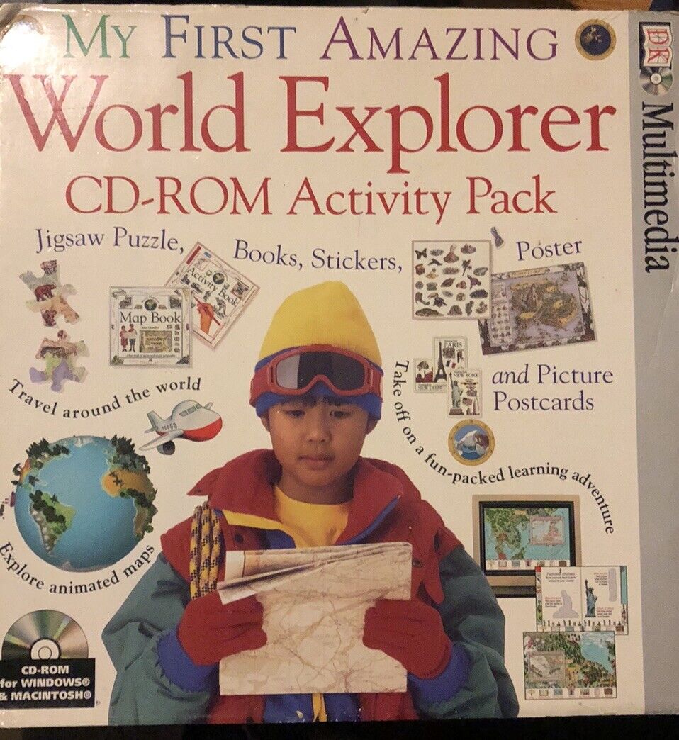 My First Amazing World Explorer CD-ROM Activity Pack Windows & Macintosh