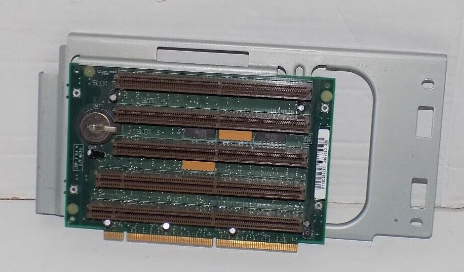 IBM 87F4836 ULTIMEDIA 9577 BUS ADAPTER RISER CARD W/ BRACKET PS/2 MICROCHANNEL