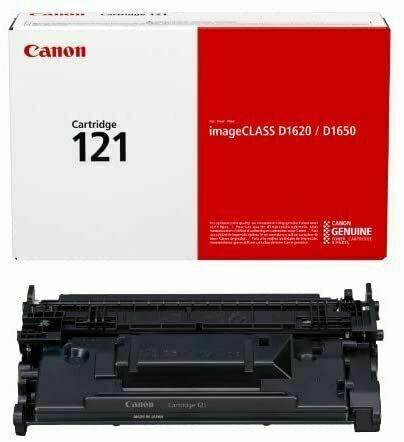 Genuine Canon 3252C001 121 Black Toner Cartridge for imageCLASS D1620 D1650 new