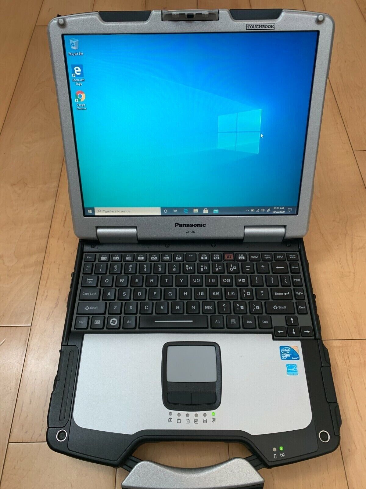 Panasonic Toughbook mk2 rugged laptop CF-30 4gb 256gb Win10 Backlit CF30