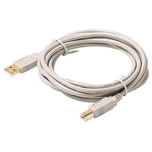 Steren 506-456 USB 2.0 Printer Cable, 6ft, Gold-plated, Rare