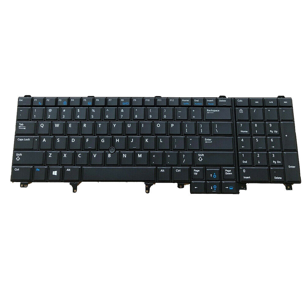  Backlit US Keyboard For Dell Latitude E5520 E5520M E5530 E6520 E6530 0M8F00
