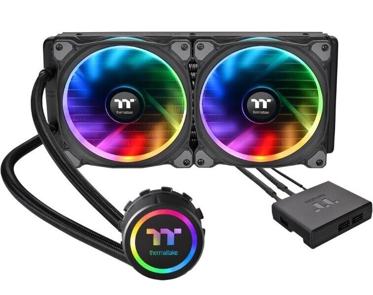Thermaltake Floe 280mm, 16.8 Million Color Software Enabled CL-W167-PL14SW-A NEW