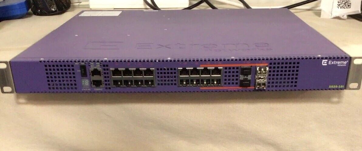 Extreme Networks X620-16T base 17402 16-Port 10Gb Switch