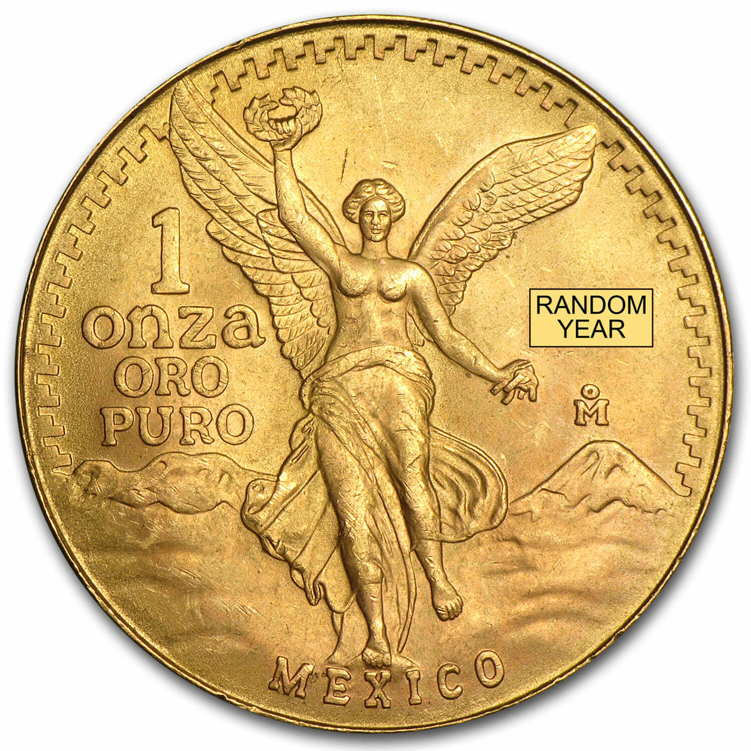 Mexico 1 oz Gold Onza &/or Libertad BU (Random Year) - SKU #25504