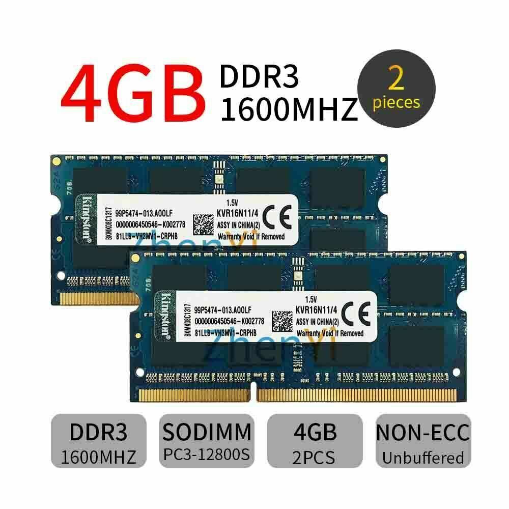 16GB 8GB 4GB DDR3 1600MHz RAM for Apple MacBook Pro Mid 2012 sodimm Memory lot