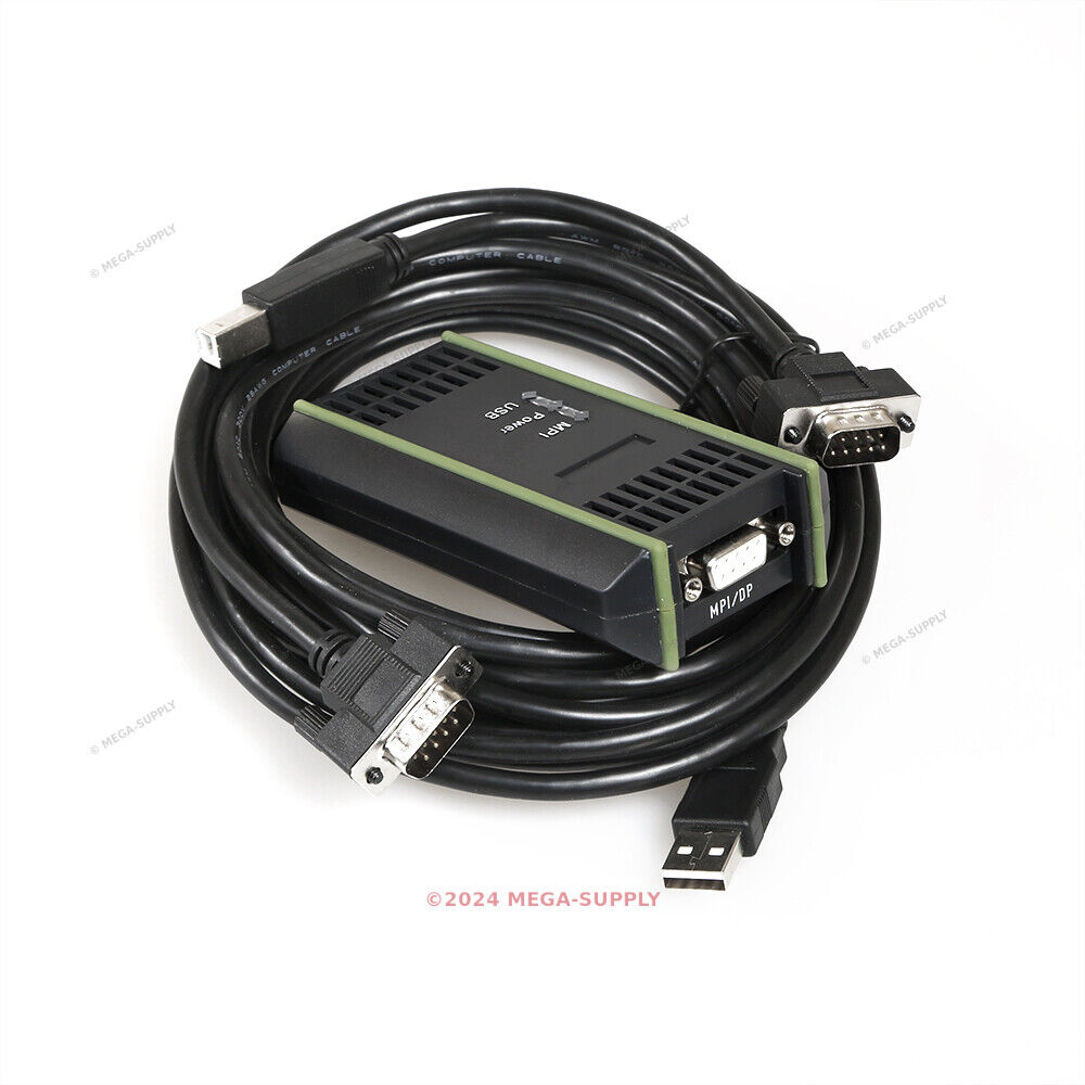 USB High Speed Program Adapter For Siemens S7-300/400 PLC USB/MPI+Win10 64bit OS