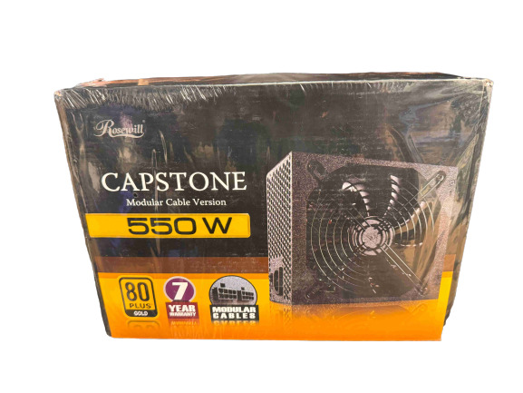 New-in-Box Rosewill CAPSTONE 550M 550W Modular Power Supply 80+ Gold