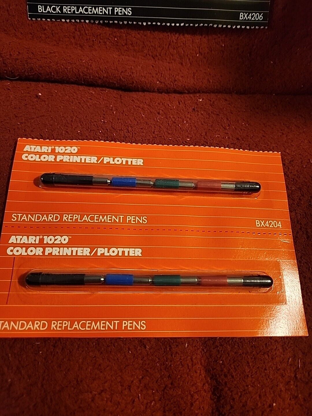 Atari 1020 Color Printer Plotter Replacement Pens Ink Sealed 2- BX4204 