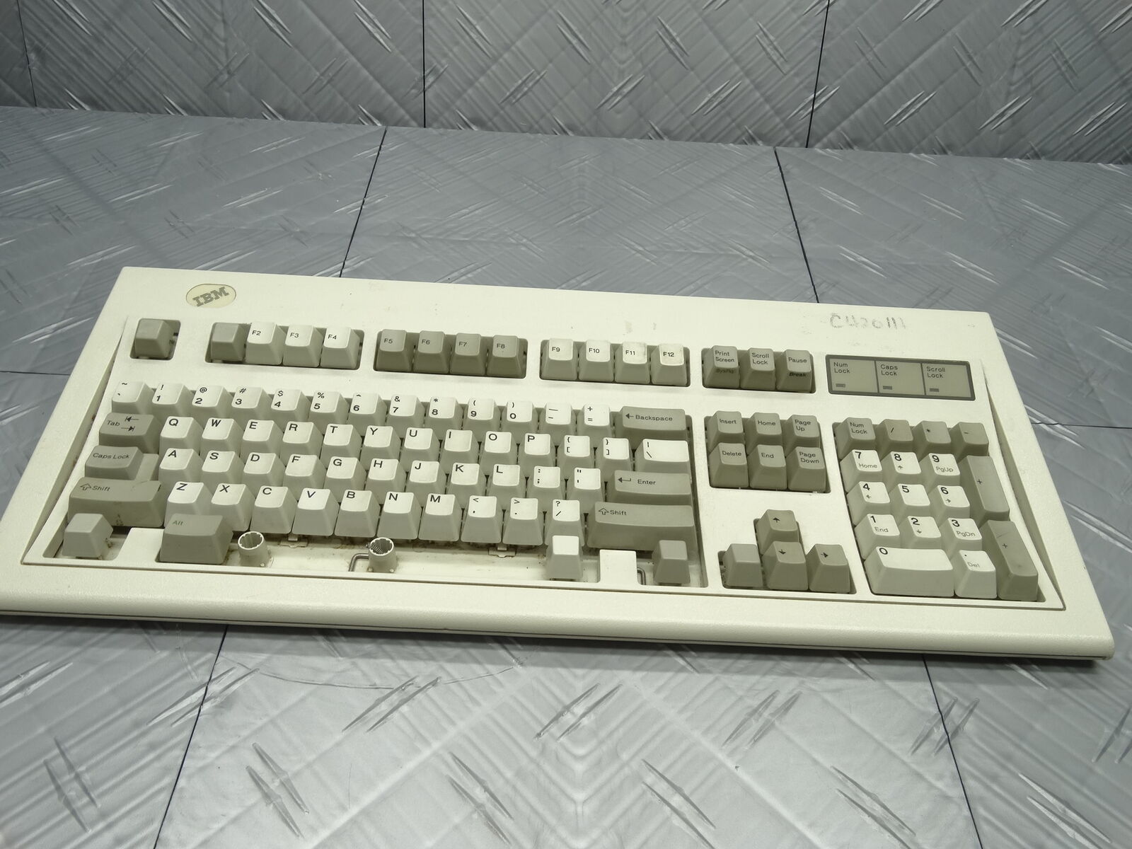 IBM Model M Vintage Mechanical Keyboard Mainframe 1391401 (Missing Keys)