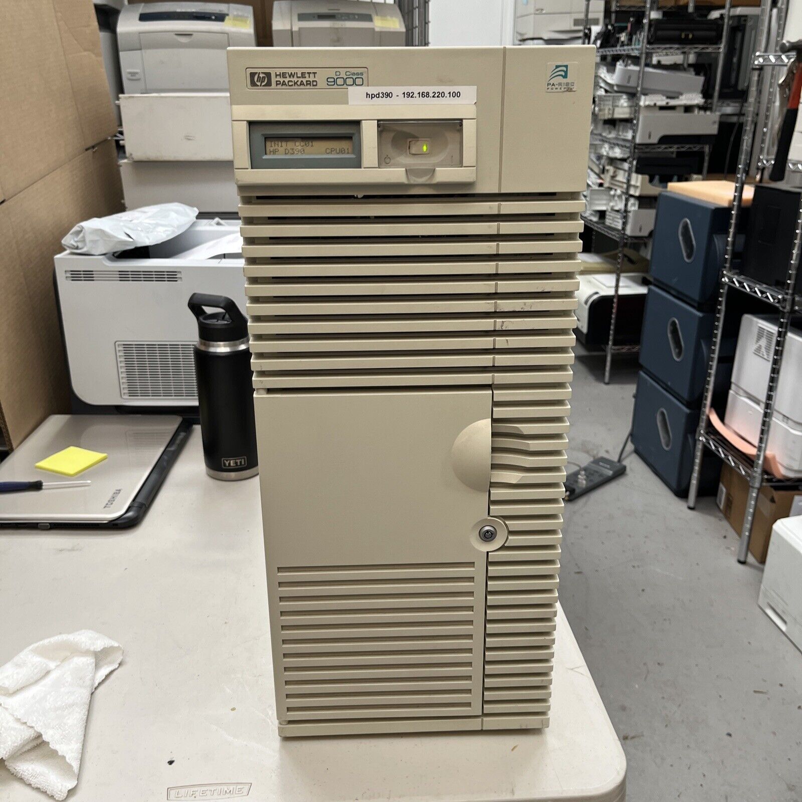 Vintage Hewlett Packard HP 9000 D Class Server *READ*