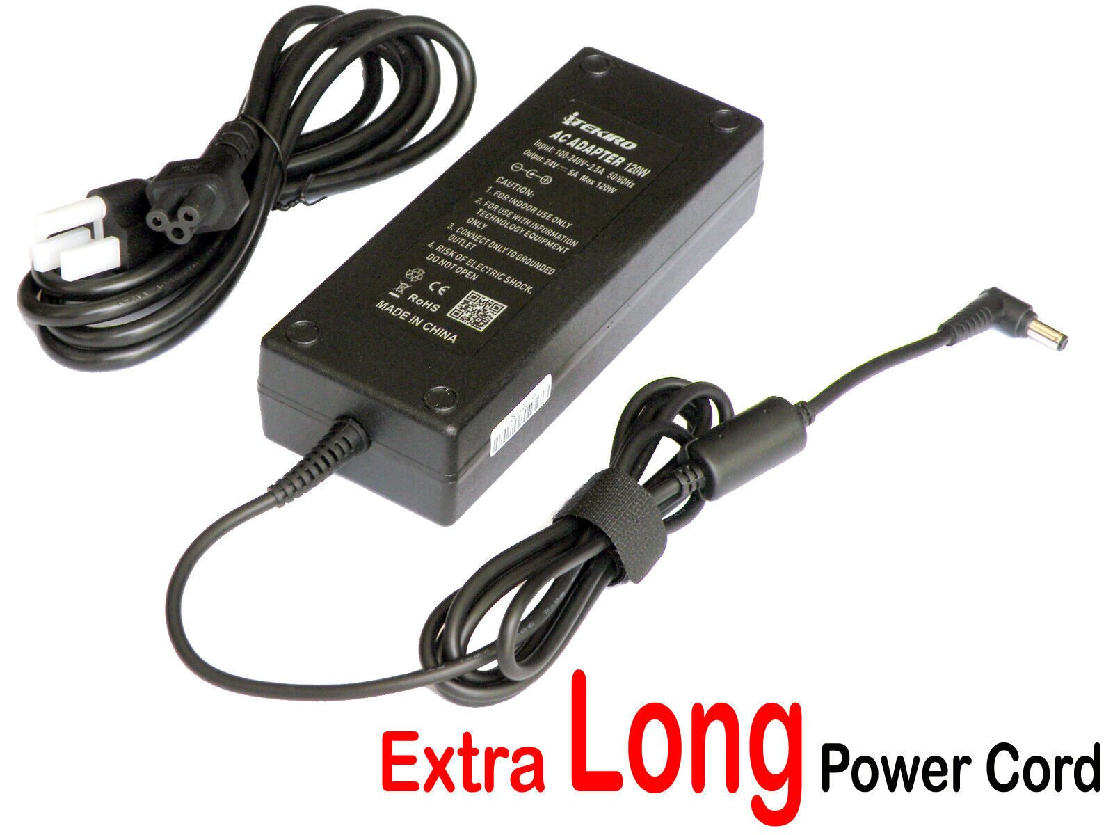 120W AC Adapter Charger for Inogen G5 Portable BA-501 MANGO120S-24CB-ING, 24V 5A