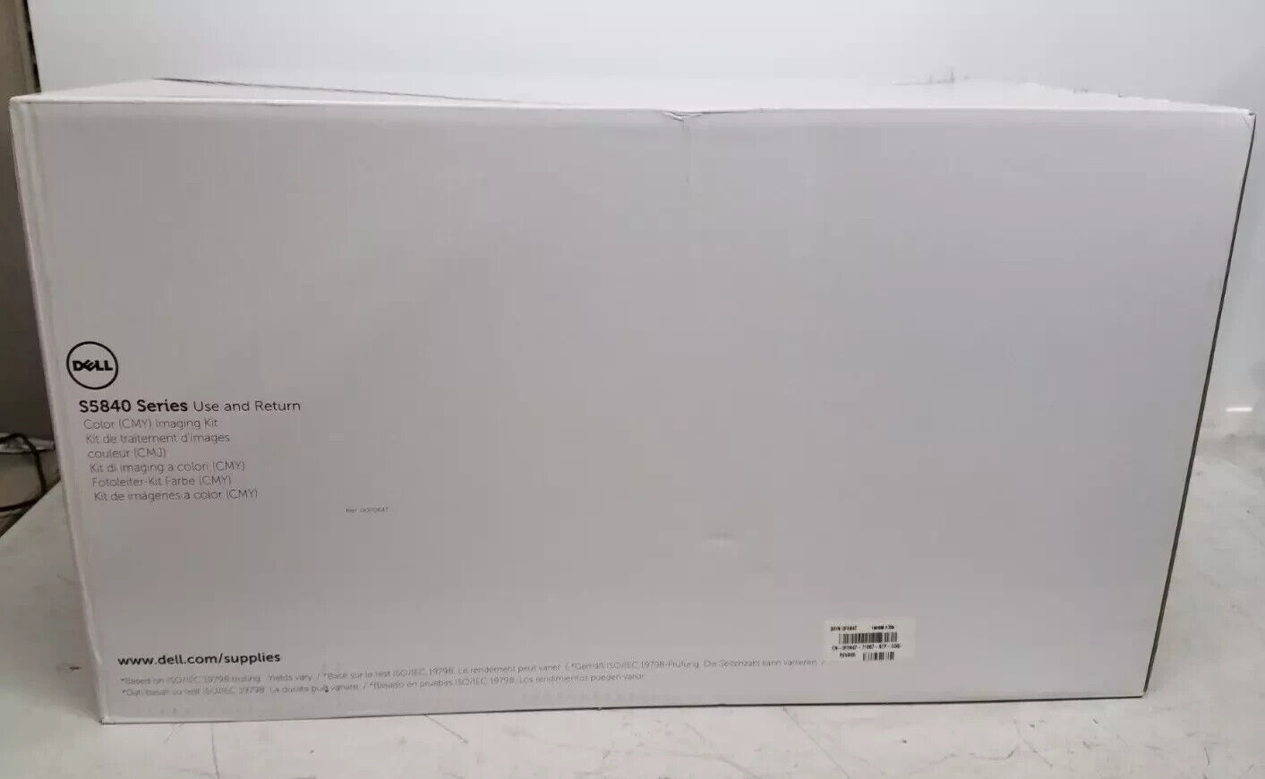 New  Genuine Dell S5840cdn Imaging Drum Cartridge Color Kit F0K4T