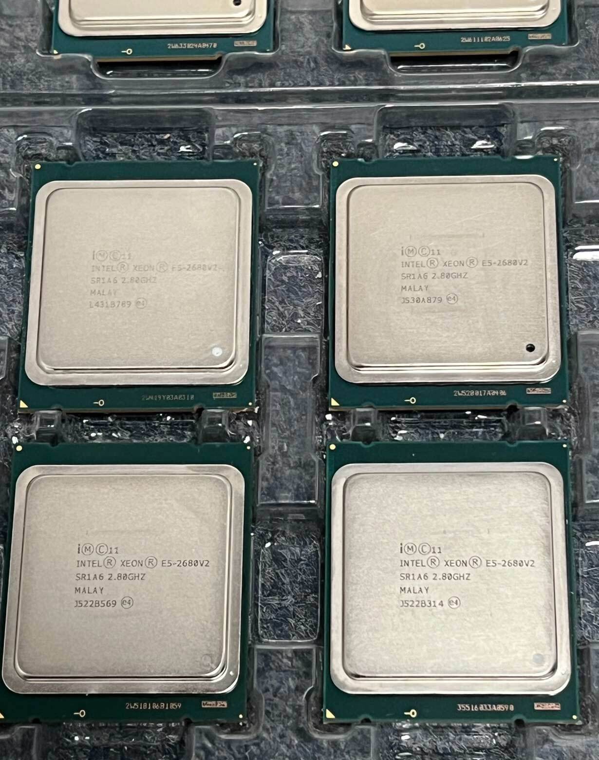 Intel Xeon E5-2680 V2 SR1A6 10Core 2.80GHz 25MB LGA2011 CPU processor 2680V2