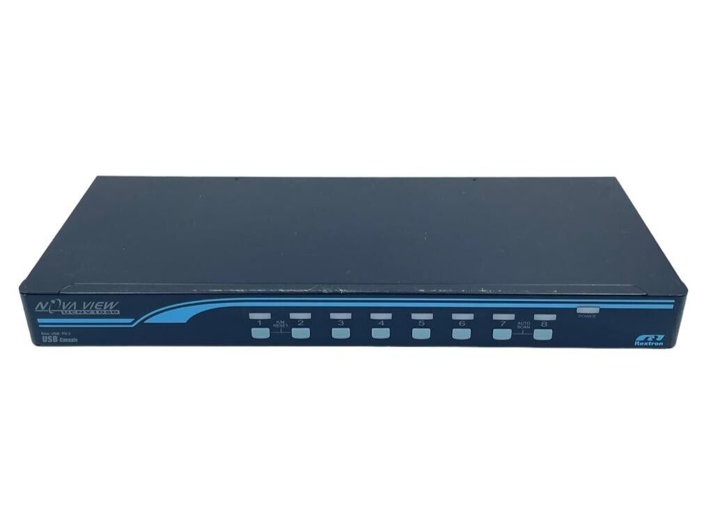 Rextron UCNV108D 1-8 USB/PS2 Hybrid KVM Switch KVMREX0067