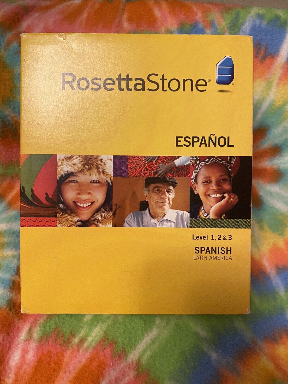 Rosetta Stone Spanish Latin America Levels 1-3 - Full Version With Headphones