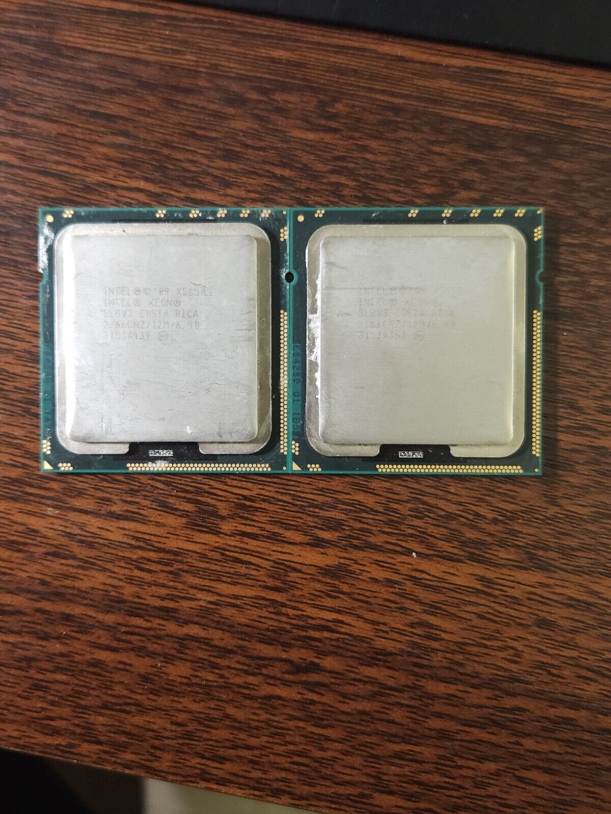 Matching pair Intel Xeon X5650 X5660 LGA1366 CPU Processor