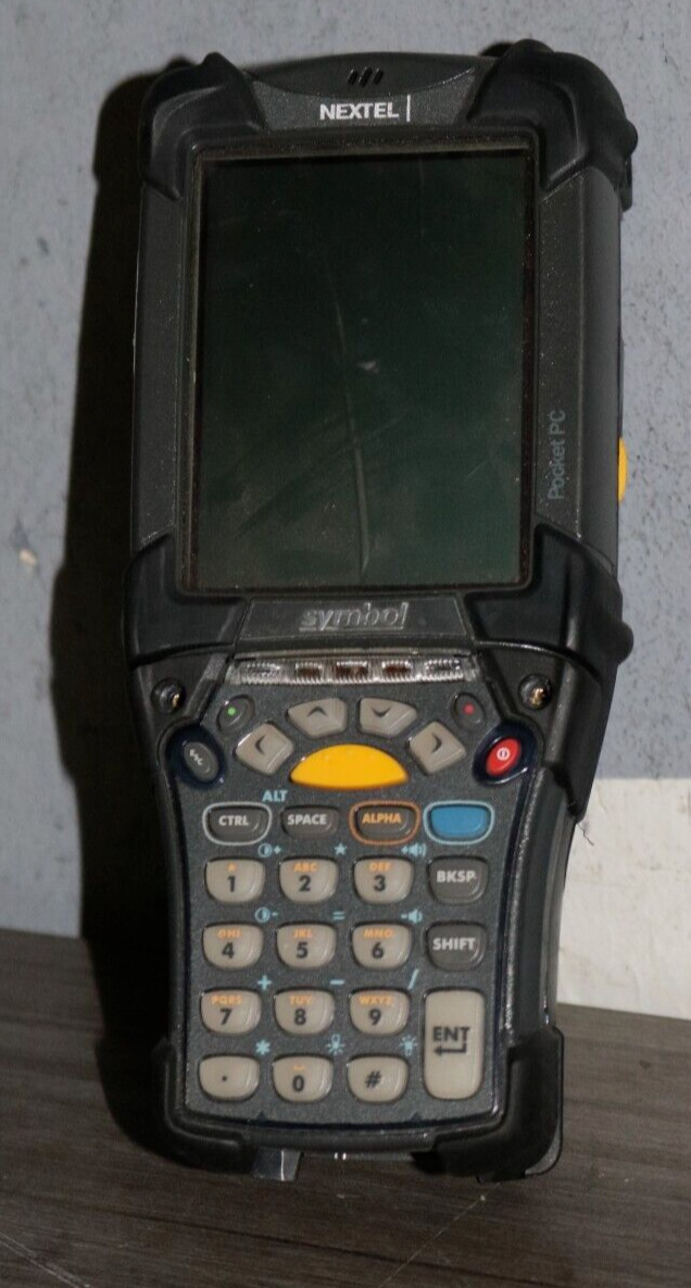Motorola MC9097-SKTHJ5HA6WW Heavy Duty Mobile Computer scanner , pre-owned .