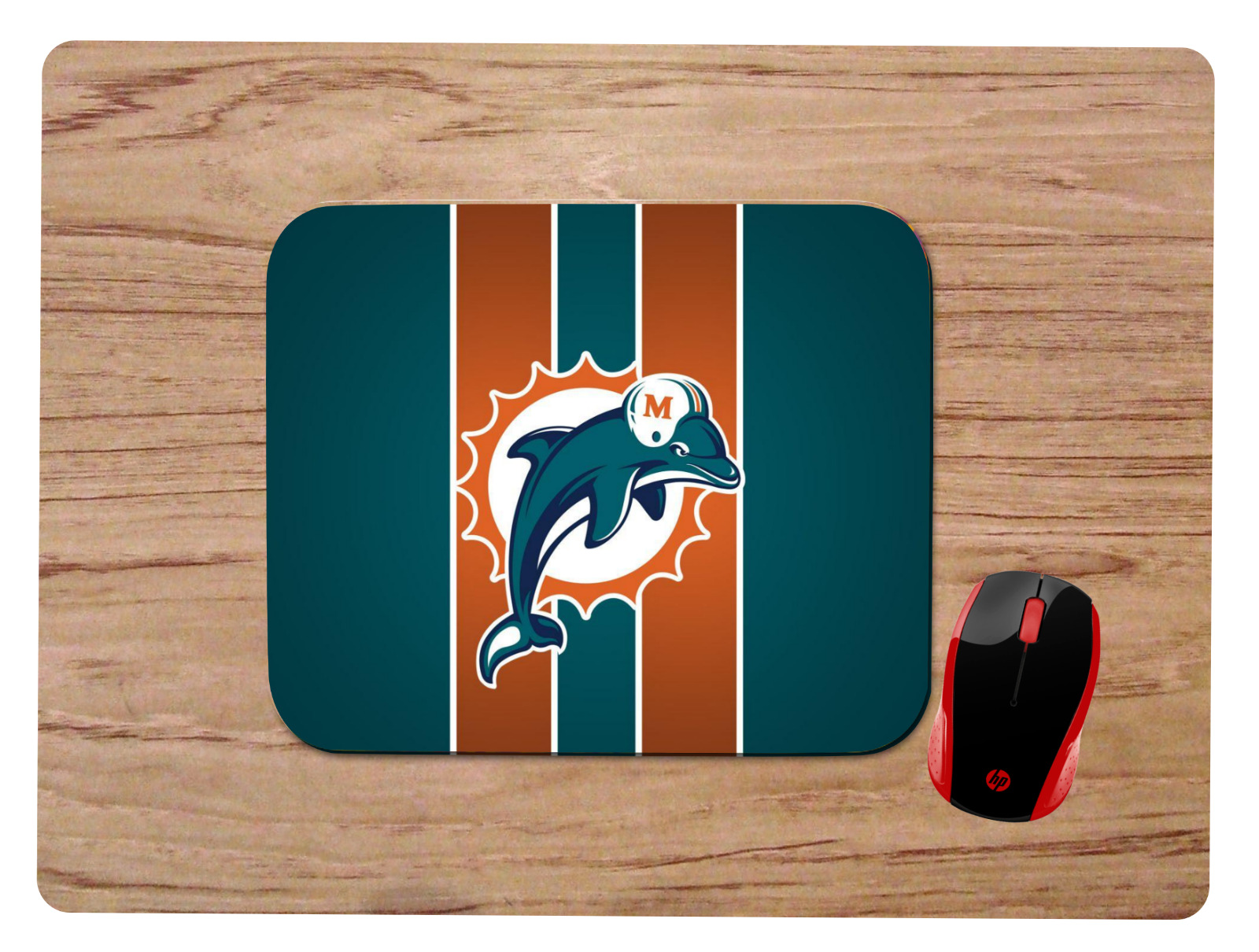 MIAMI DOLPHINS DESIGN MOUSEPAD MOUSE PAD HOME OFFICE GIFT NFL 