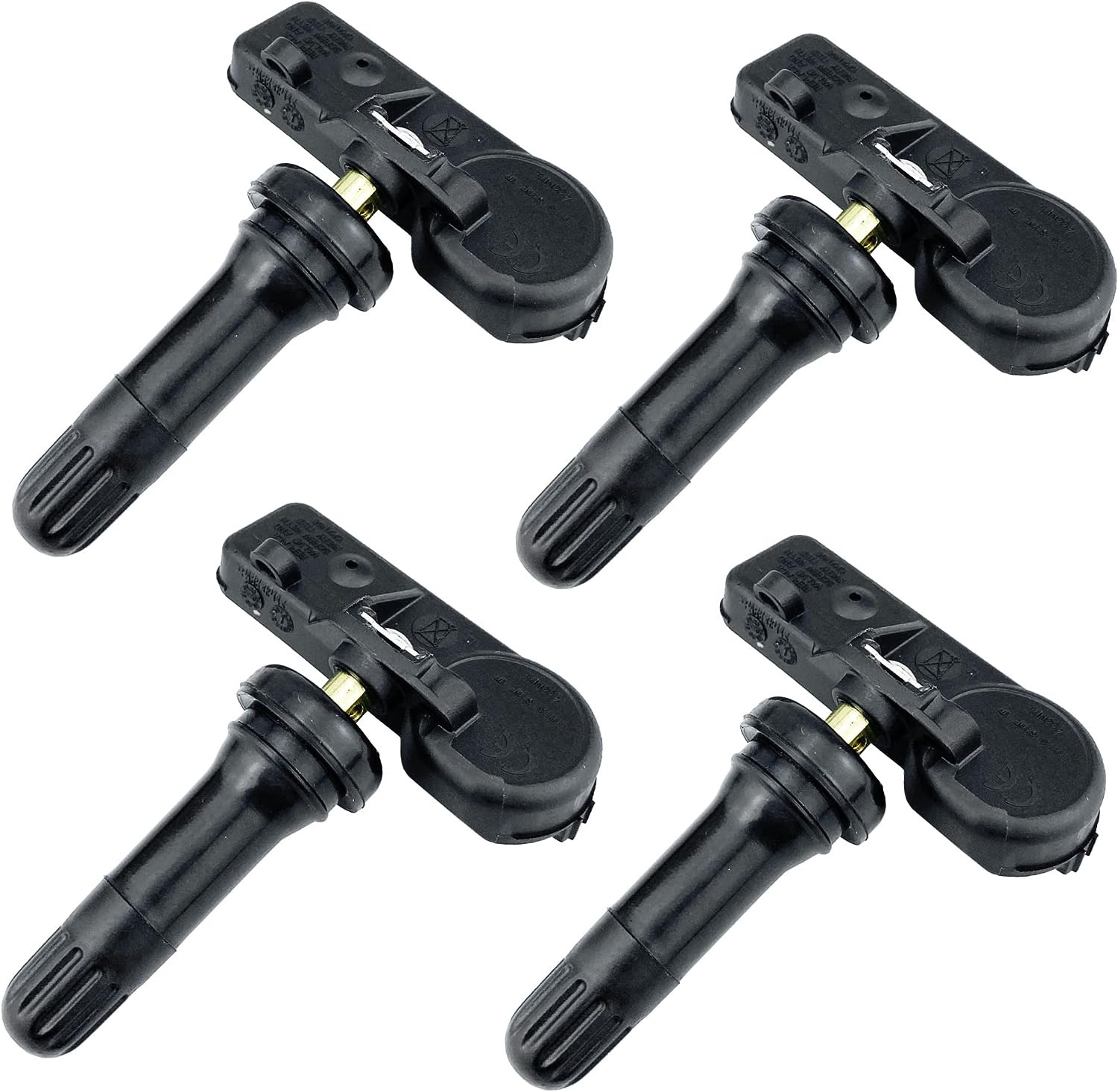 Set of 4 TPMS Tire Pressure Monitoring System Sensor 433Mhz Compatible with Jee