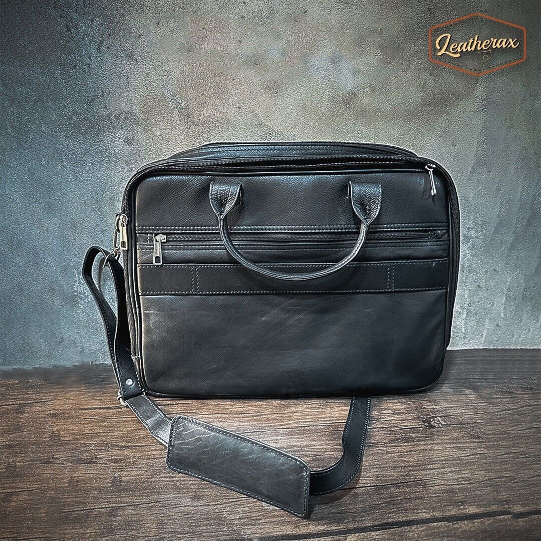 Leather Laptop Bag | Leather Bag | Leather Messenger Bag | Leather Messenger Bag