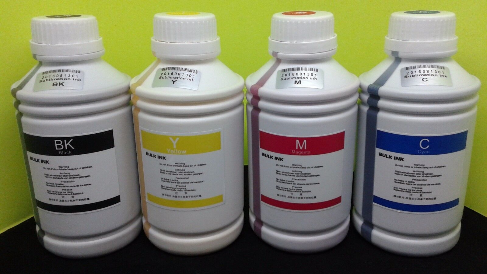 4 x 500ml pigment sublimation ink Bulk Refill Compatible for Epson printer