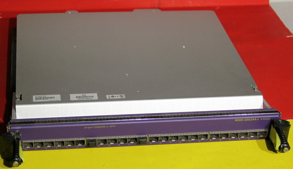 Extreme Networks BlackDiamond 41632 8900-10G24X-c 24-Port SFP+ 9xAvailable