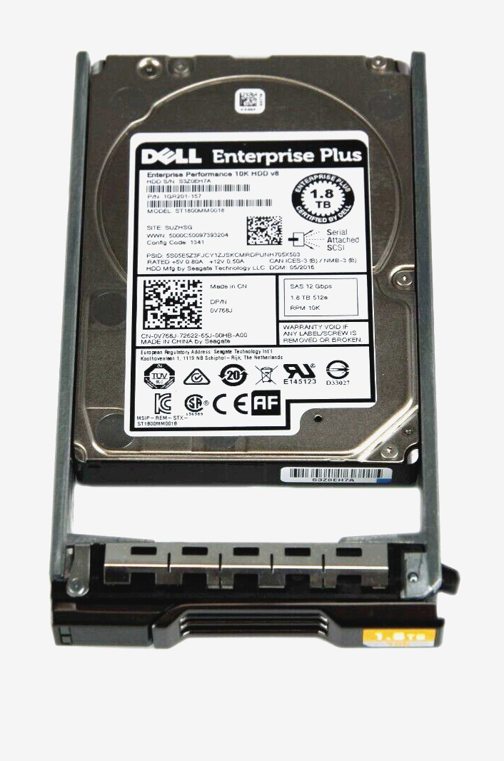Dell Enterprise Plus 1.8TB 10K SAS 12Gb/s 2.5\