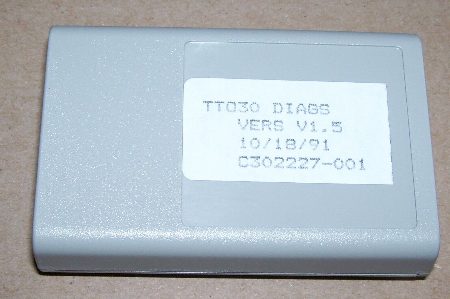 NEW 1991 Atari TT 030 Computer Diagnostic Test Cartridge Ver 1.5 C302227-001