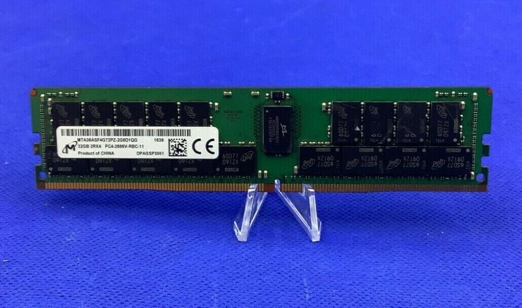 MICRON MTA36ASF4G72PZ-2G6D1 32GB (1X32GB) 2RX4 PC4-2666V DDR4 MEMORY