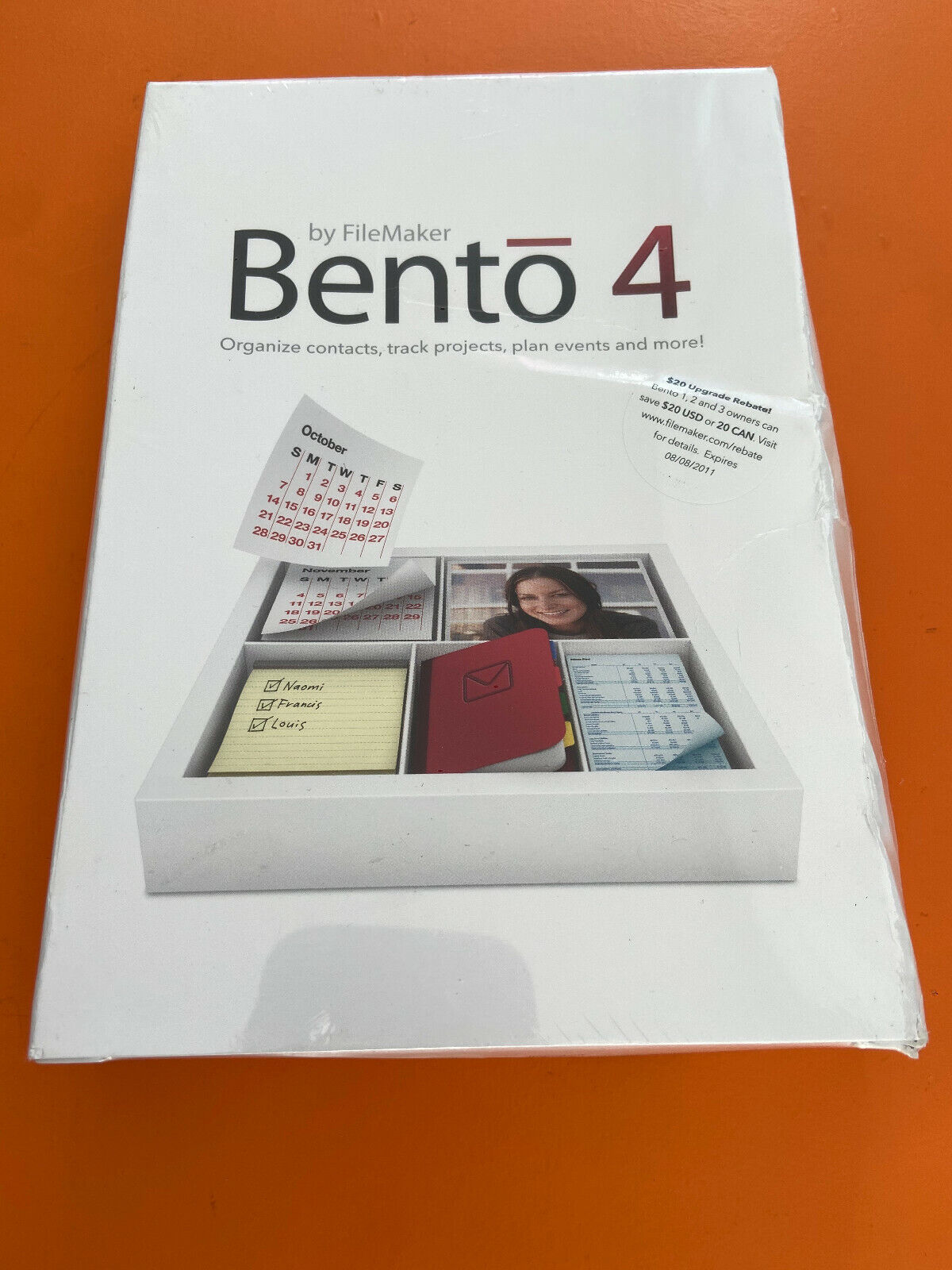 Bento 4 FileMaker NEW SEALED