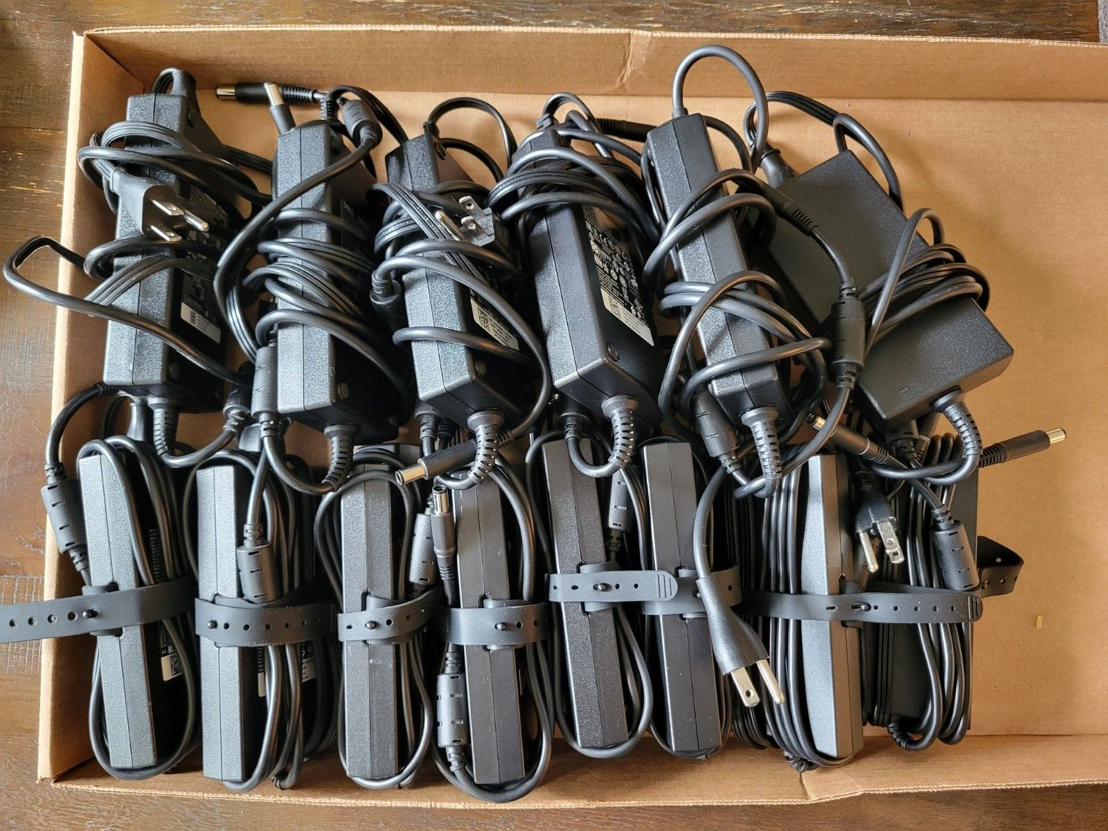 Lot of 14 OEM Original Dell 130W/180W Chargers/Power Supplies - Tested