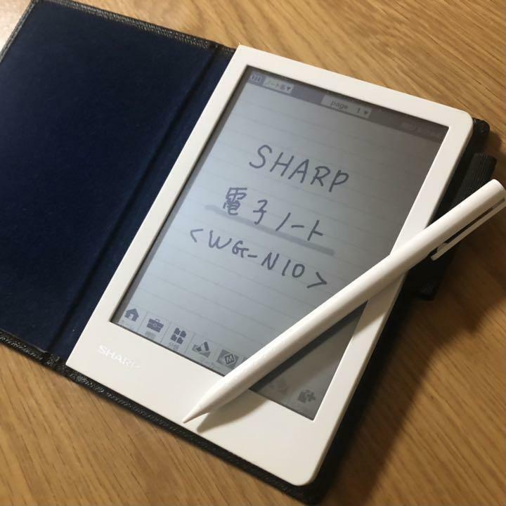 SHARP WG-N10 Electronic memo pad Electronic Notebook