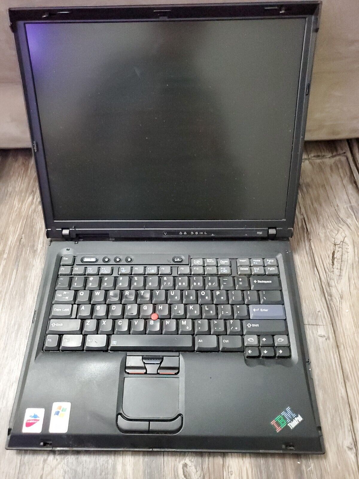 Rare not working 2003 IBM ThinkPad R50e Type1830 15